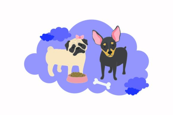 Download Dog Cute Animal Cloud Background - Premium Resources