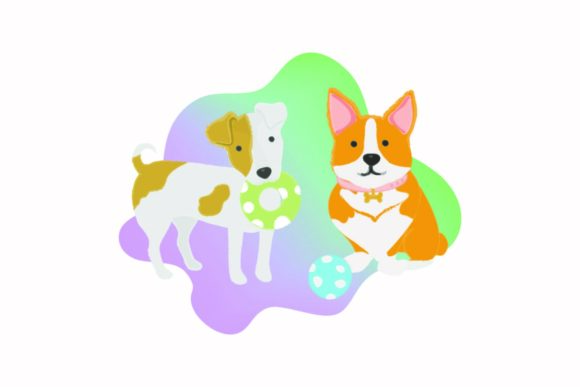 Download Dog Cute Animal Abstract Background - Premium Resources